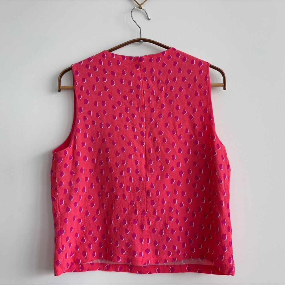 kate spade Pink and Purple Sleeveless Blouse - Picture 3 of 7